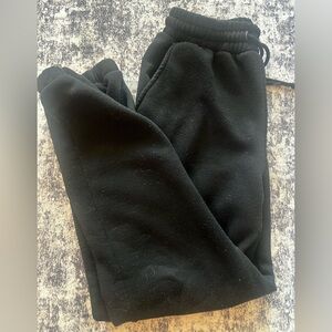 Rue21 Black Fleece Jogger Sweatpants – Size M – Cozy Lounge Wear